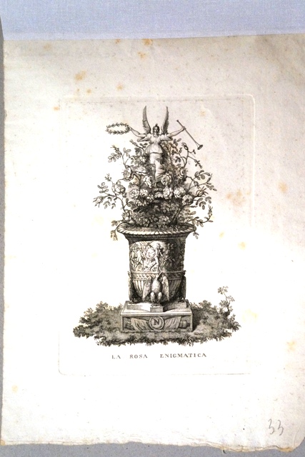 La Rosa enigmatica, Napoleone (stampa) - ambito italiano (primo quarto sec. XIX)