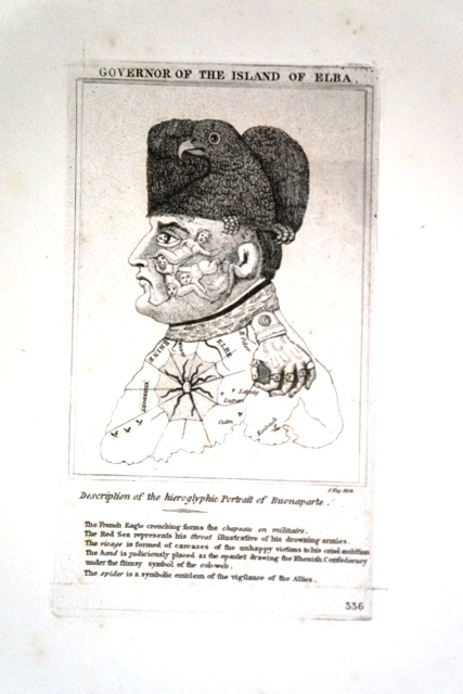 Governatore dell'Isola d'Elba, Napoleone (stampa) di Kay J (primo quarto sec. XIX)