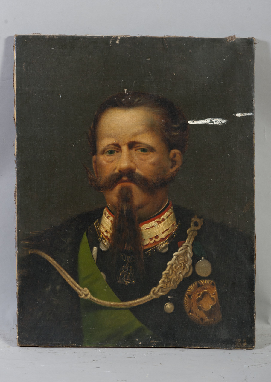 ritratto di Vittorio Emanuele II di Savoia (dipinto, opera isolata) - ambito italiano (seconda metà sec. XIX)