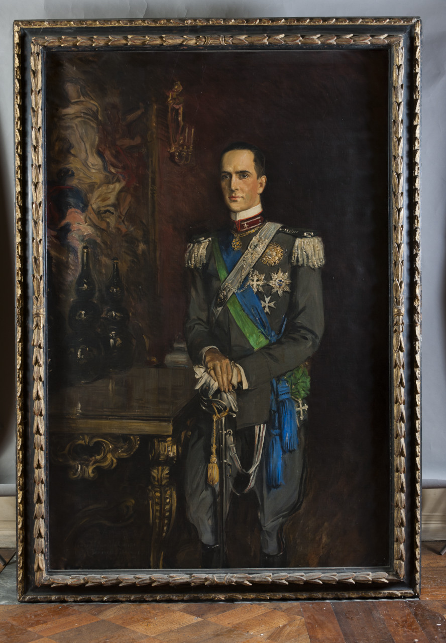 ritratto di Umberto II di Savoia (dipinto, opera isolata) di Christy Reinald Corigl.. (secondo quarto sec. XX)