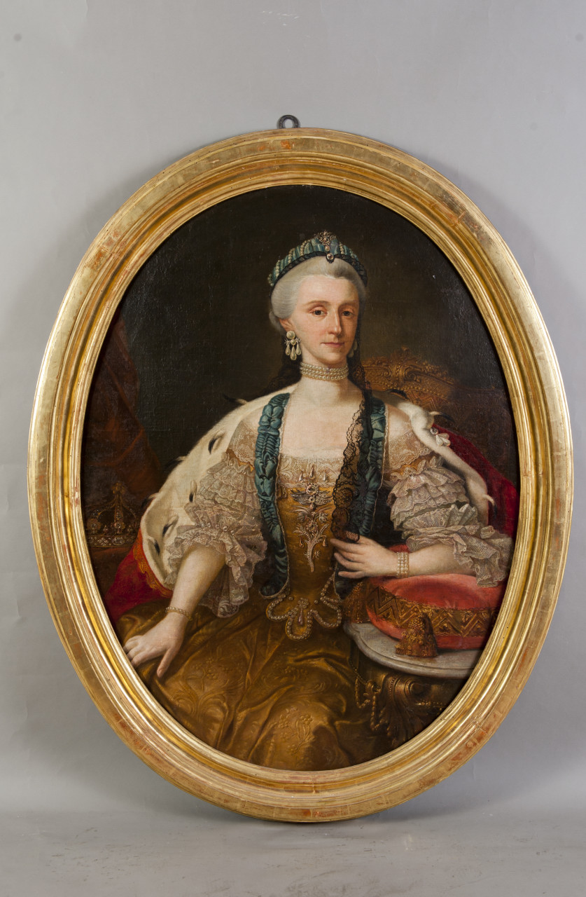 ritratto di Maria Antonia Ferdinanda di Borbone-Spagna (dipinto, opera isolata) di Panealbo Giovanni (maniera) (ultimo quarto sec. XVIII)