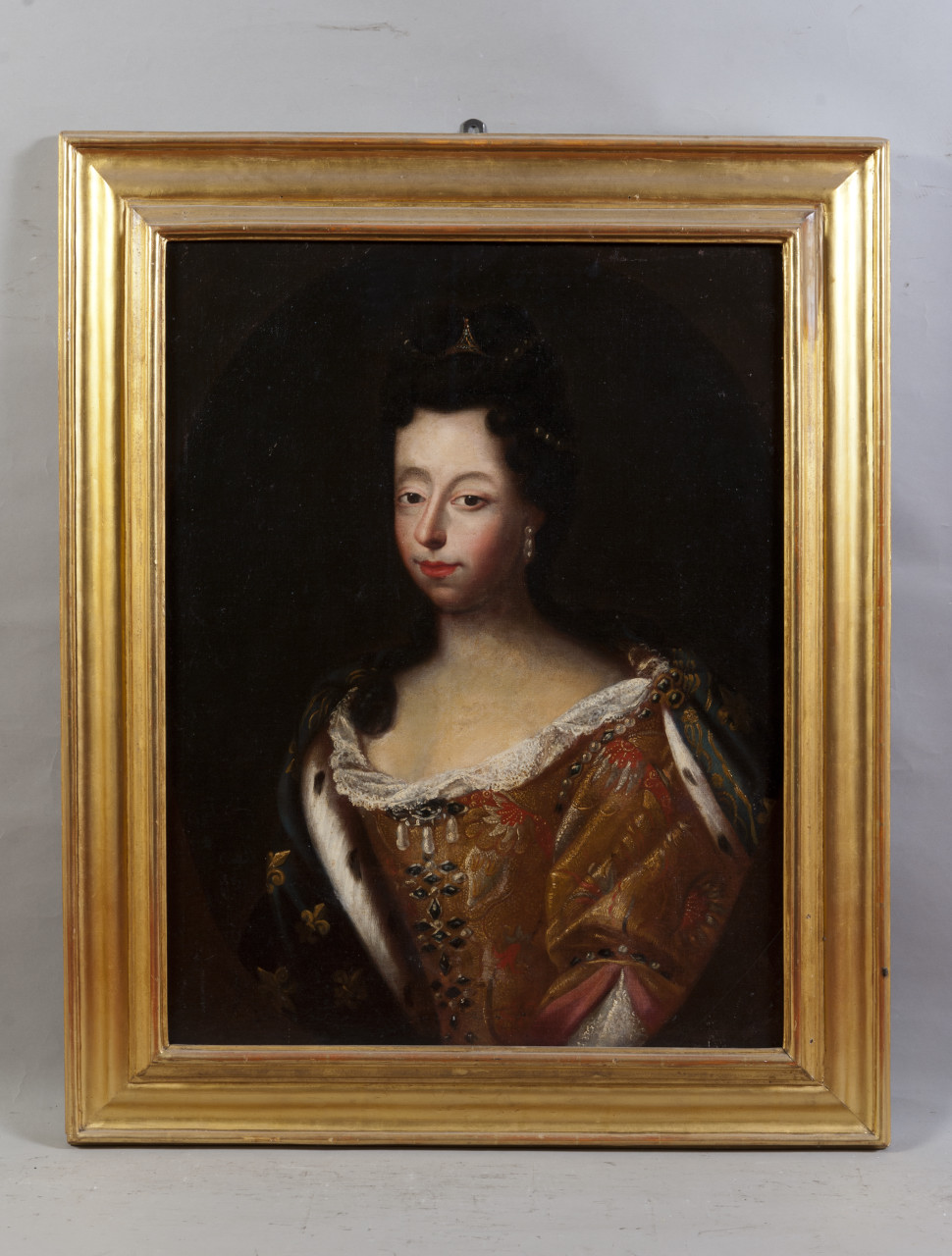 ritratto di Anna d'Orleans (dipinto, opera isolata) - ambito francese (ultimo quarto sec. XVII)