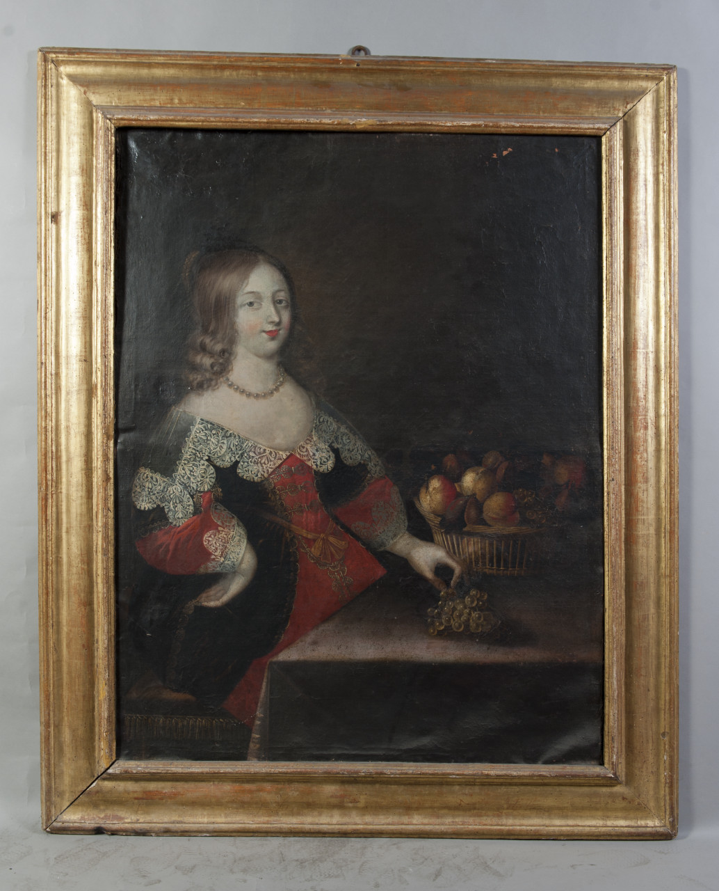 Autunno, Maria Giovanna Battista di Savoia-Nemours in veste di Autunno (dipinto, opera isolata) di Elle Louis Ferdinand (prima metà sec. XVII)