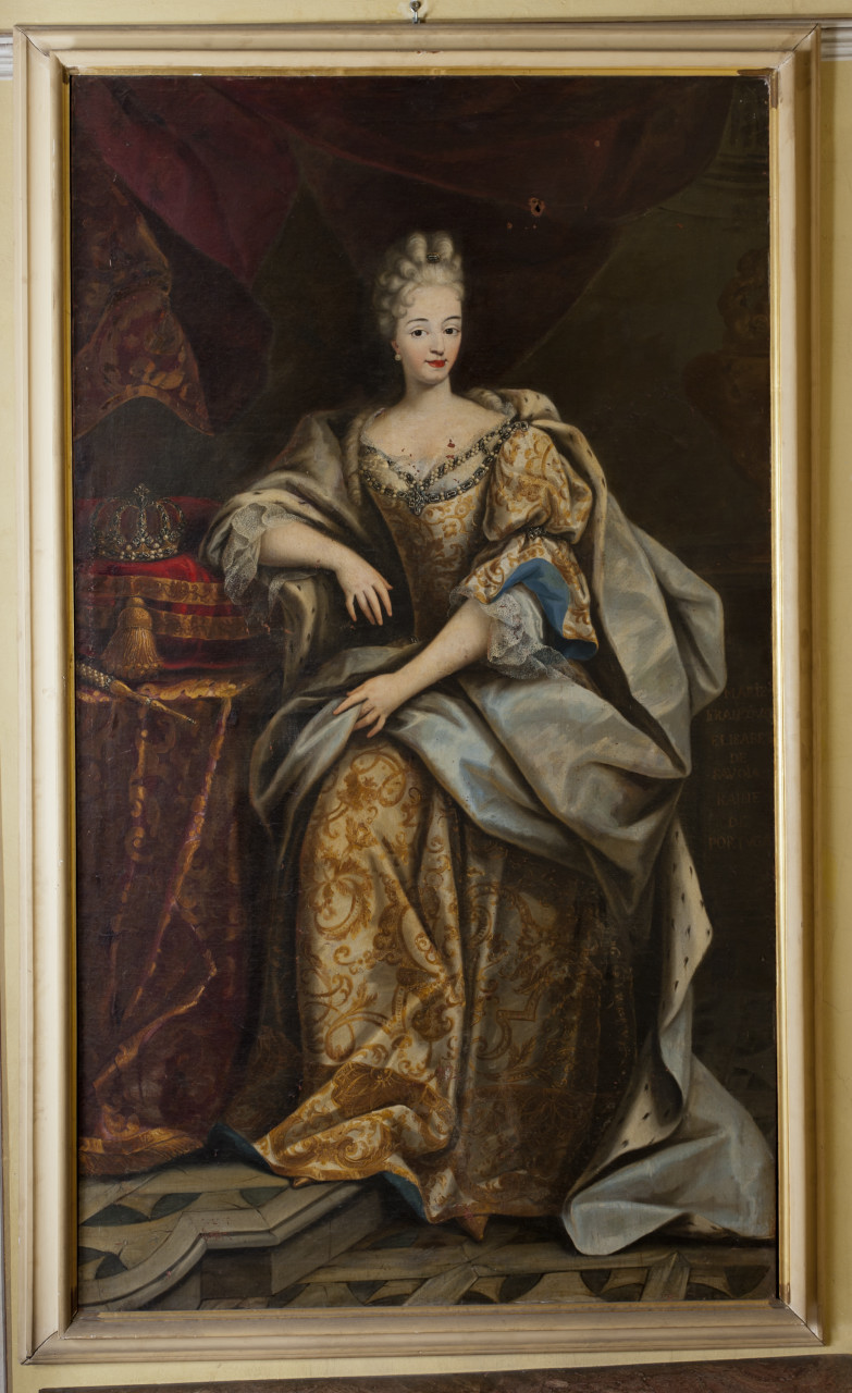 ritratto di Marie Francoise Elisabeth di Savoia (dipinto, opera isolata) - ambito francese (seconda metà sec XVII)