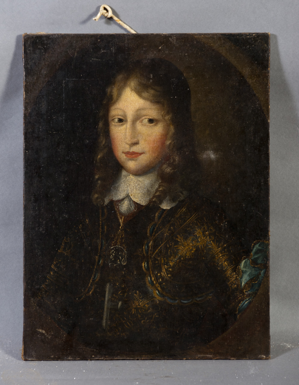 Ritratto di Carlo Emanuele II di Savoia (dipinto, opera isolata) - ambito piemontese (metà sec. XVII)