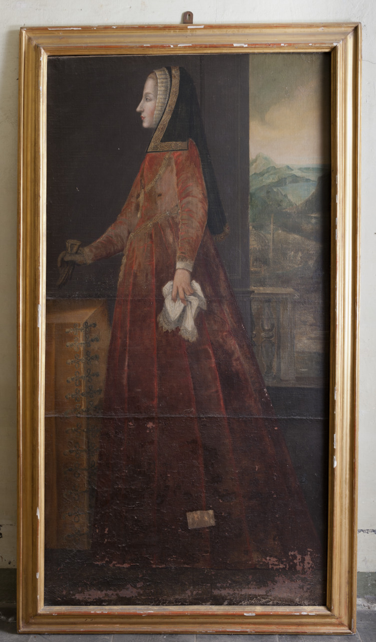 Iolanda di Savoia (dipinto, opera isolata) - ambito piemontese (seconda metà XVIII)