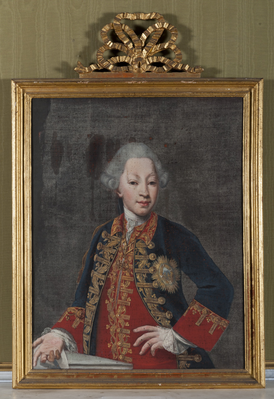 Ritratto di Carlo Emanuele IV di Savoia (dipinto, opera isolata) di Sarnetti Carlo - ambito piemontese (terzo quarto sec. XVIII)