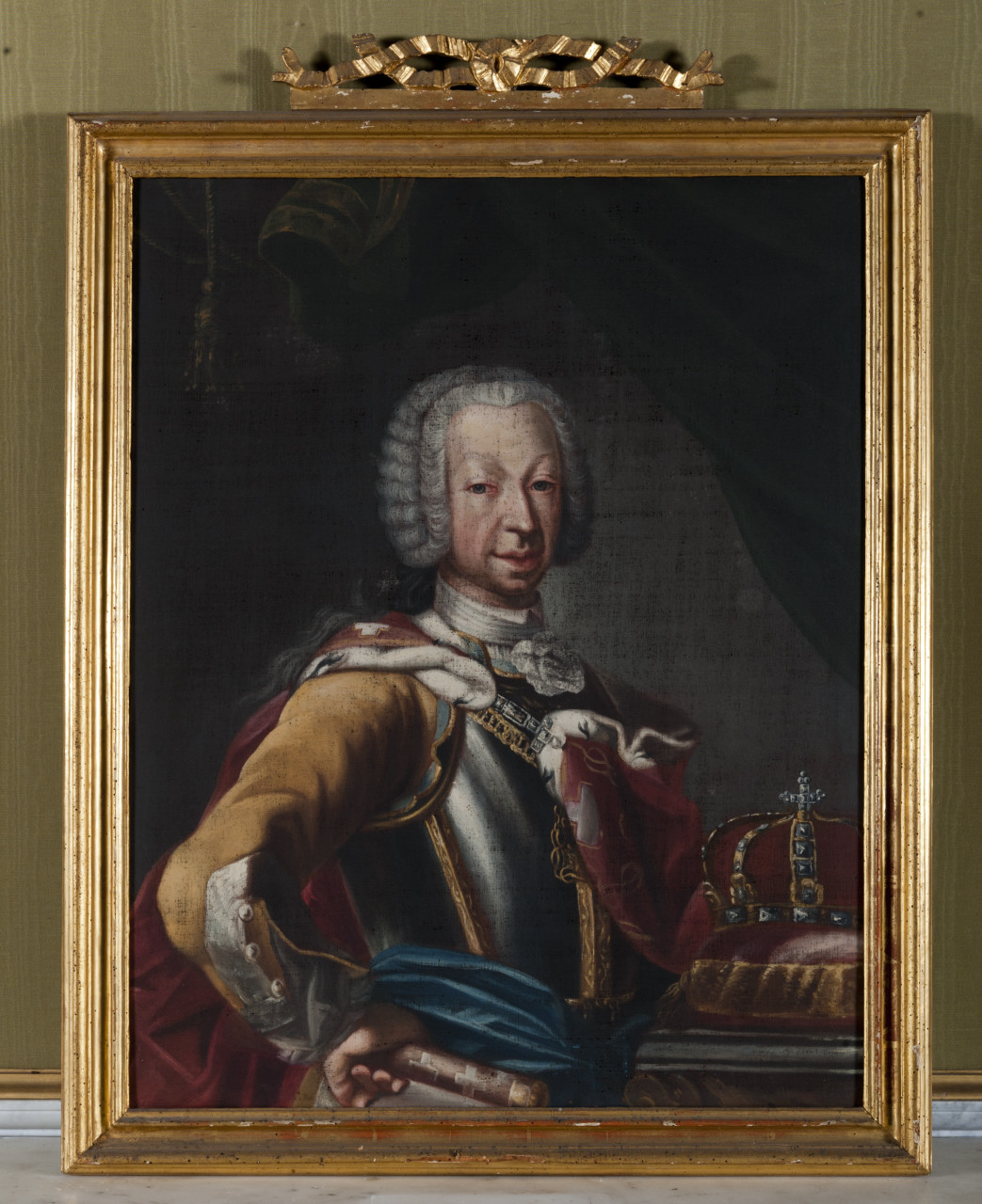 Ritratto di Carlo Emanuele III di Savoia (dipinto, opera isolata) di Sarnetti Carlo - ambito piemontese (terzo quarto sec. XVIII)