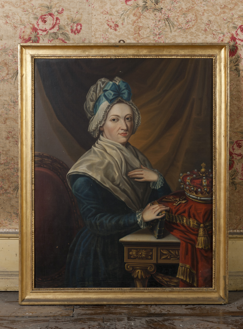 Ritratto di Maria Clotilde di Borbone Francia (dipinto, opera isolata) - ambito piemontese (fine/ inizio sec. XVIII/ XIX)