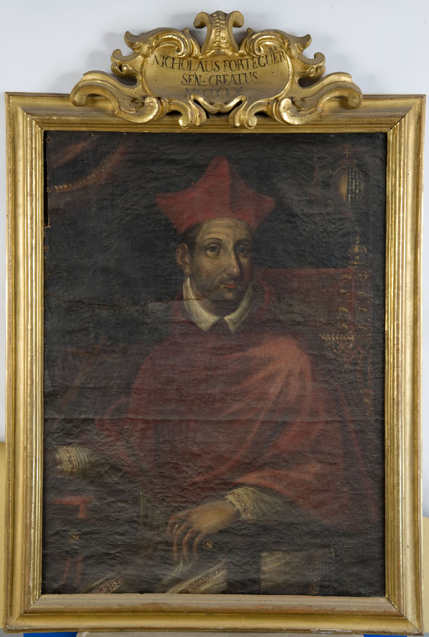 Ritratto del cardinale Niccolò Forteguerri (dipinto) - ambito senese (inizio sec. XVII)