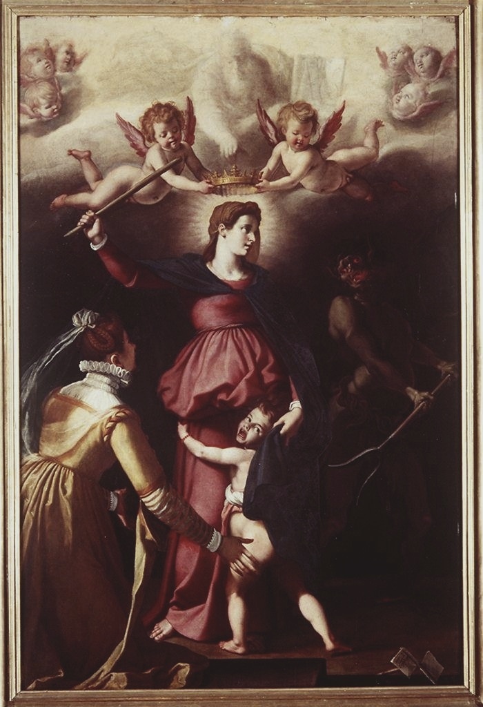 Madonna del Soccorso (dipinto) di Chimenti Jacopo detto Empoli (ultimo quarto sec. XVI)
