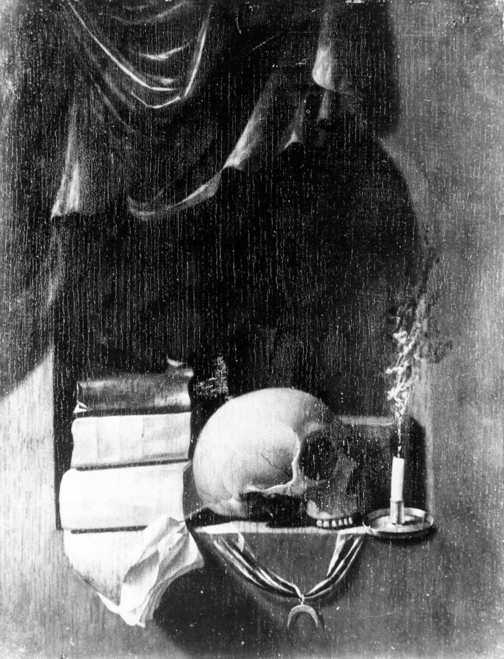 Vanitas (dipinto) di Daellen F.V (sec. XVII)