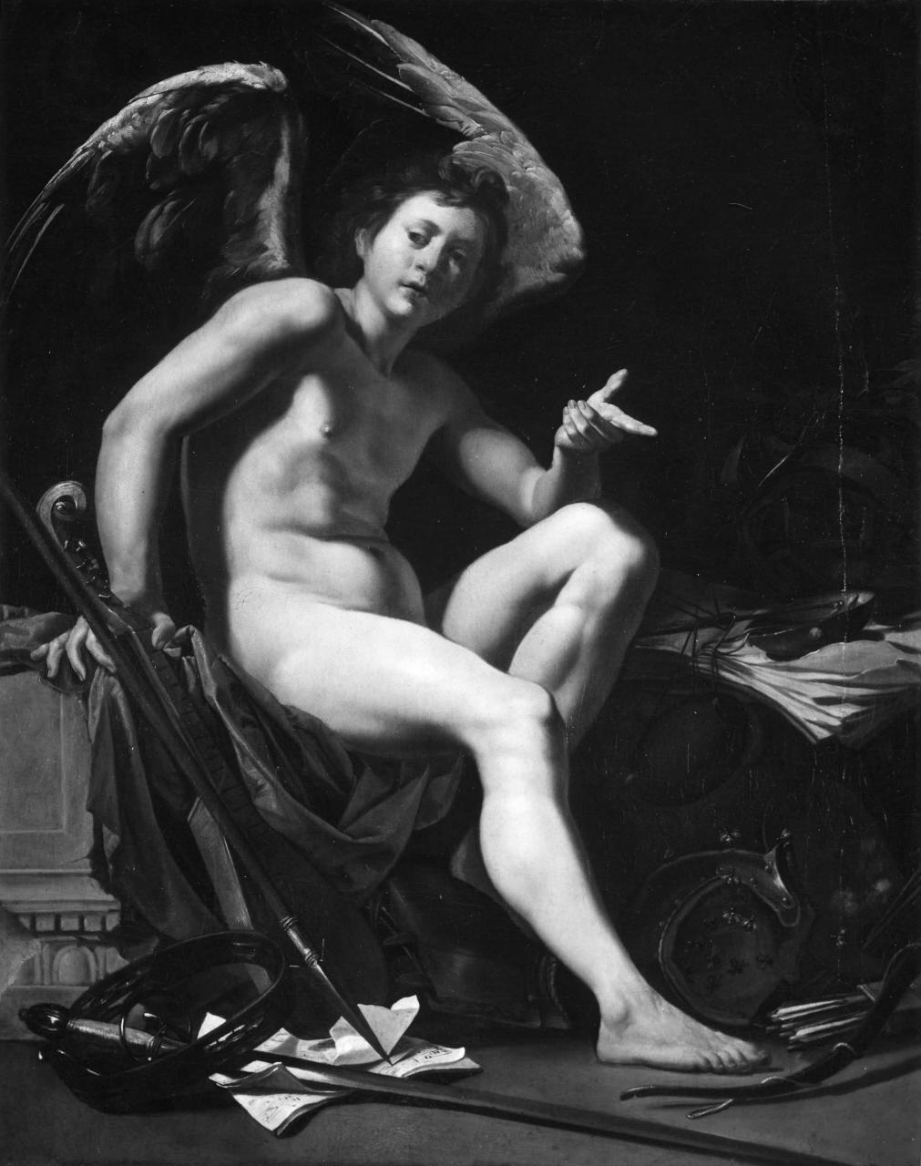 trionfo d'Amore (dipinto) di Riminaldi Orazio (sec. XVII)