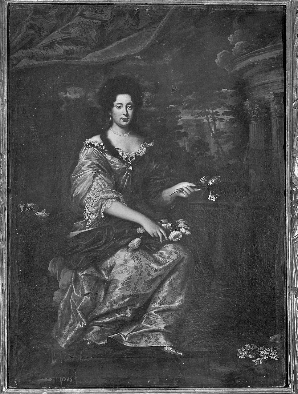 ritratto di Anna Maria Luisa de' Medici (dipinto) di Franchi Antonio (sec. XVII)