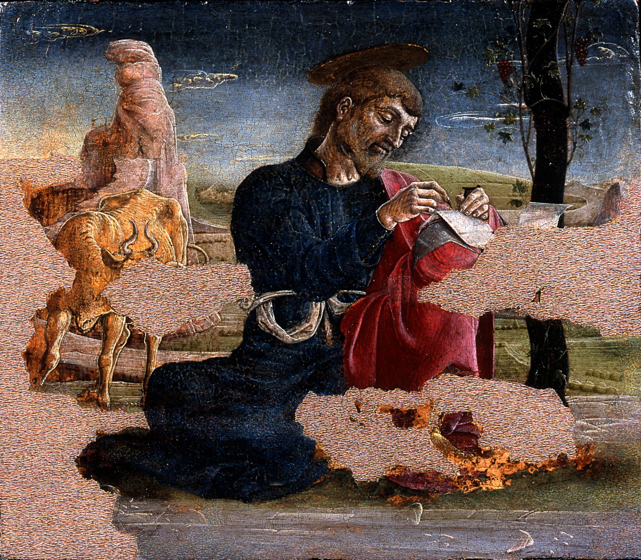 San Luca (dipinto) di Tura Cosmè (sec. XV)