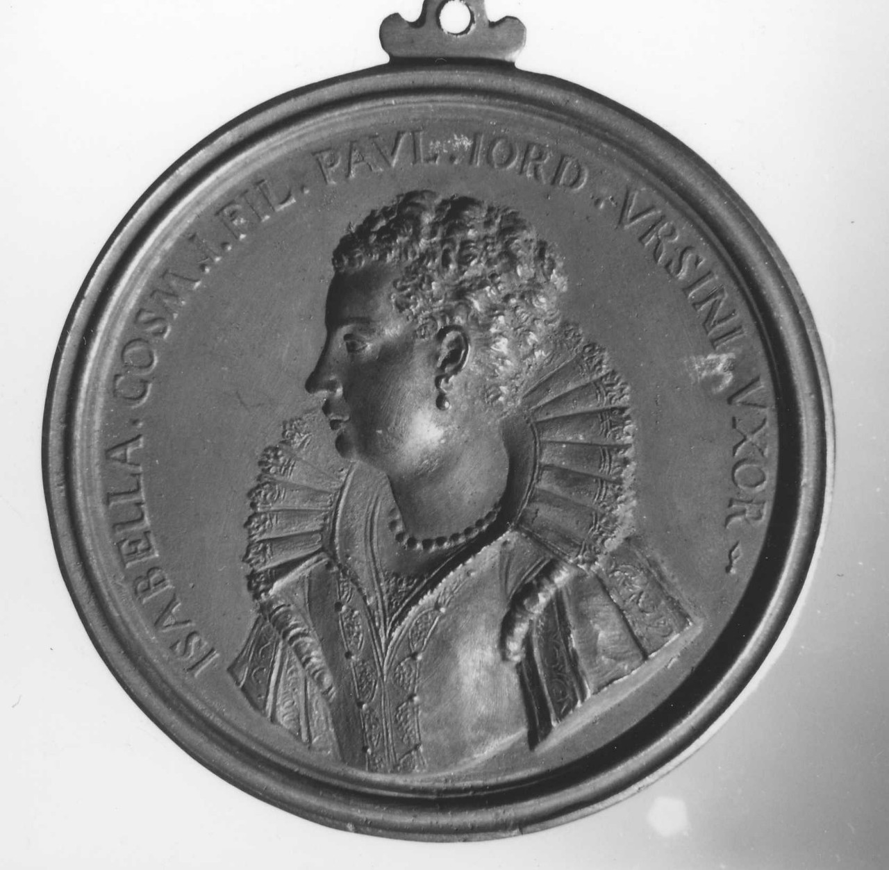 ritratto di Isabella de' Medici; albero carico di fiori e frutta (medaglia) di Selvi Antonio, Vaggelli Bartolomeo (sec. XVIII)