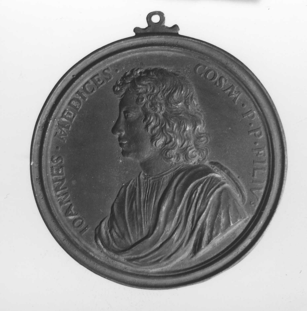 ritratto di Giovanni di Cosimo de' Medici; palma (medaglia) di Selvi Antonio, Vaggelli Bartolomeo (sec. XVIII)