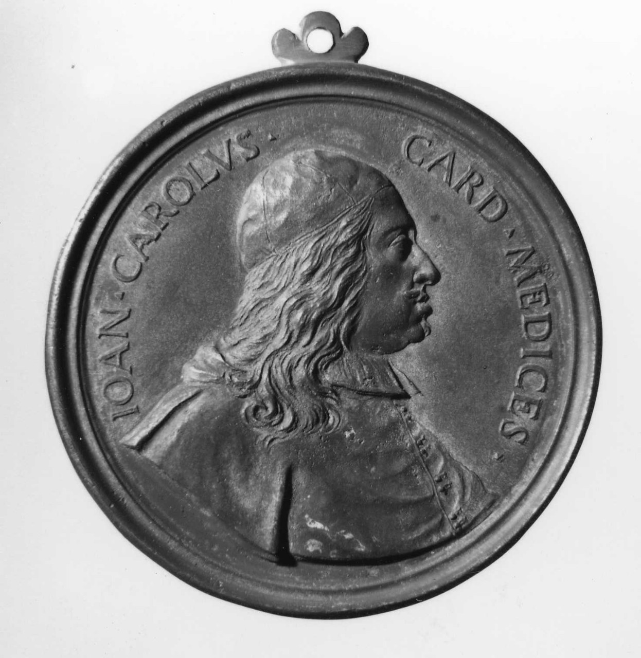 ritratto del cardinale Giovan Carlo de' Medici; vascello guidato da tre st elle (medaglia) di Selvi Antonio, Vaggelli Bartolomeo (sec. XVIII)
