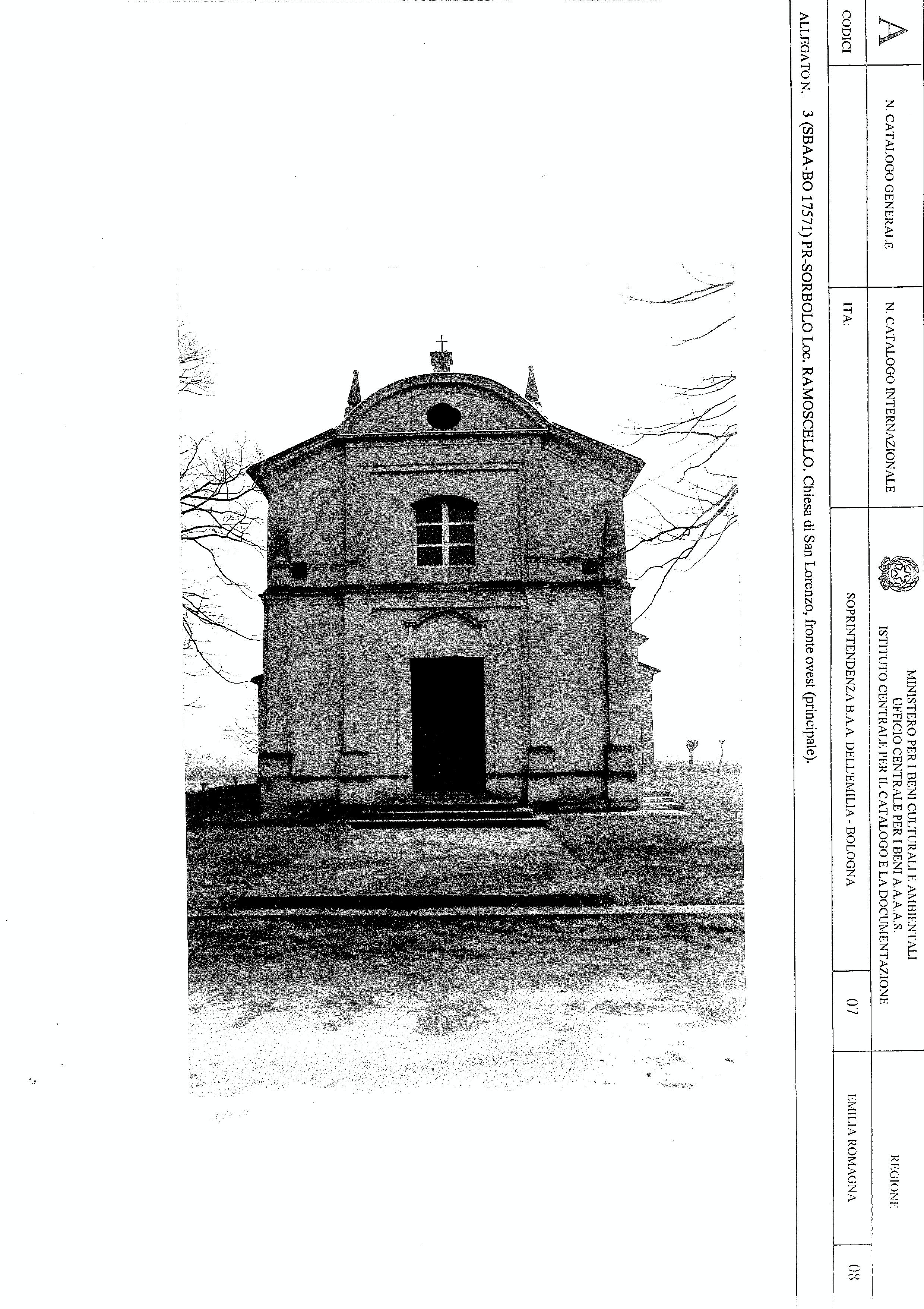 Chiesa di S. Lorenzo Martire (chiesa, parrocchiale) - Sorbolo (PR) 
