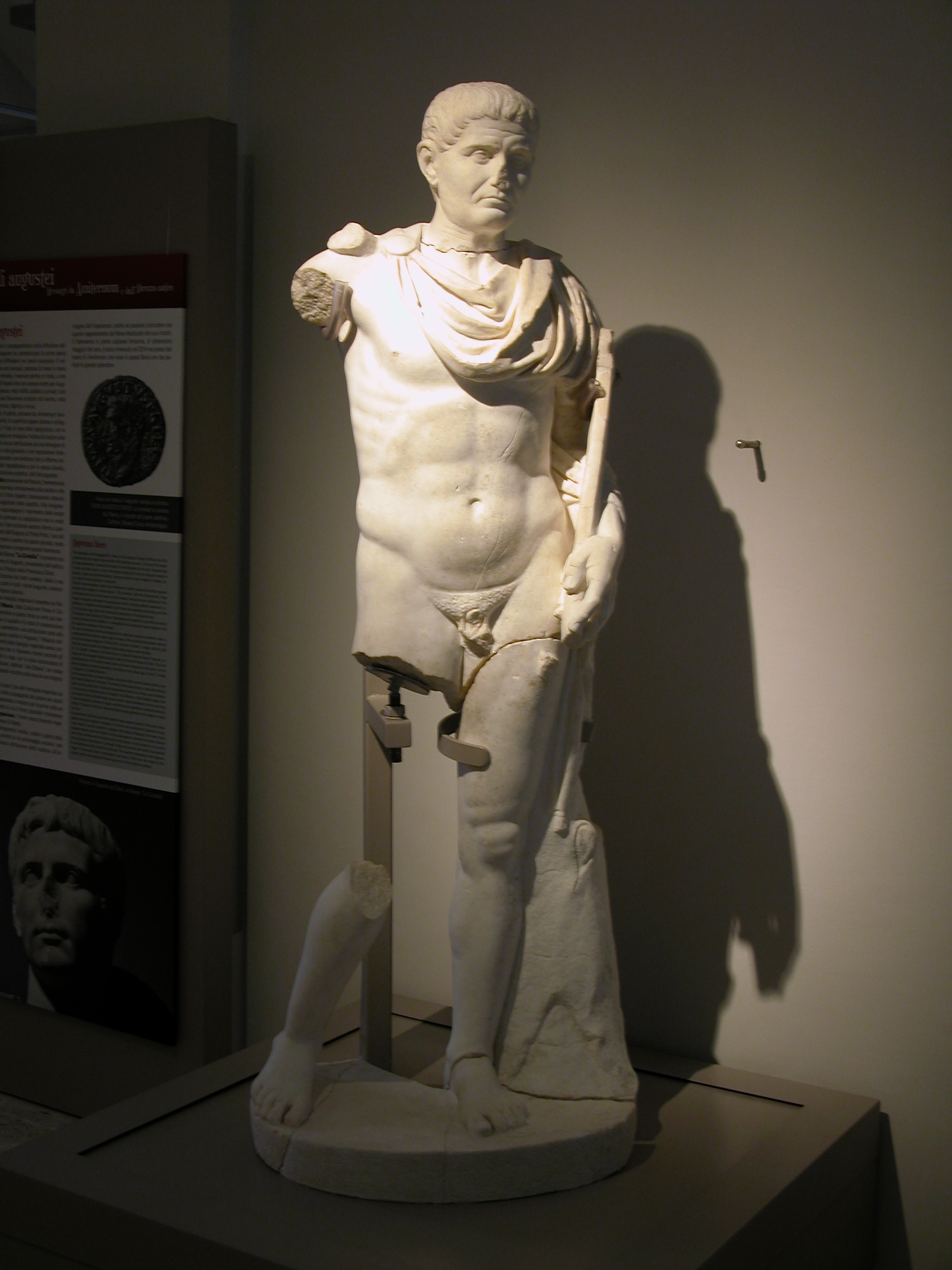 uomo (statua) (I d.C)