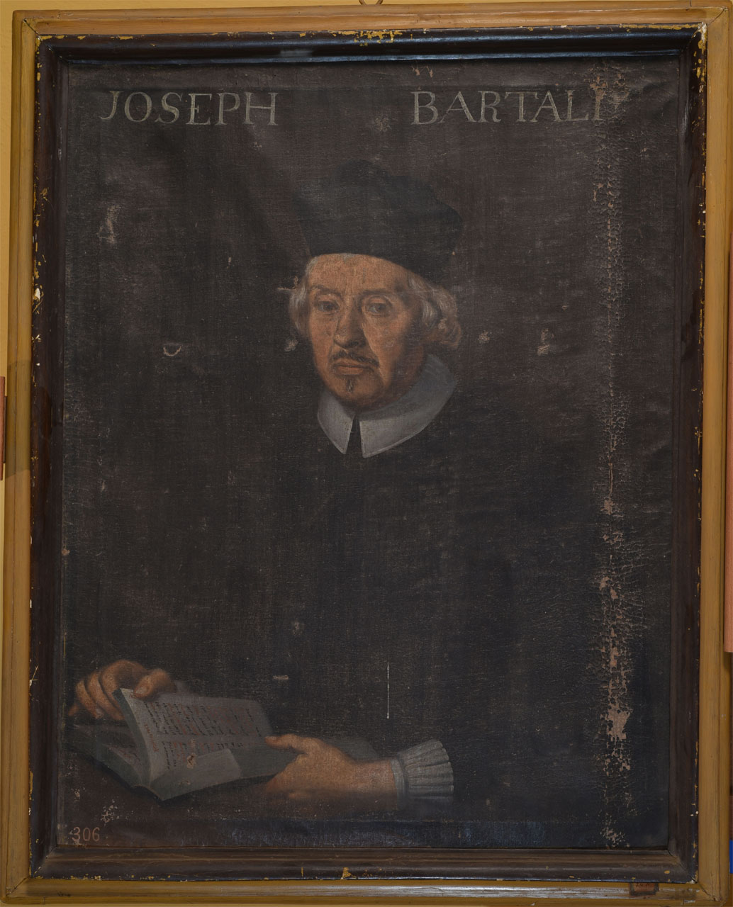 Ritratto di Joseph Bartali (dipinto) - ambito senese (sec. XVIII)