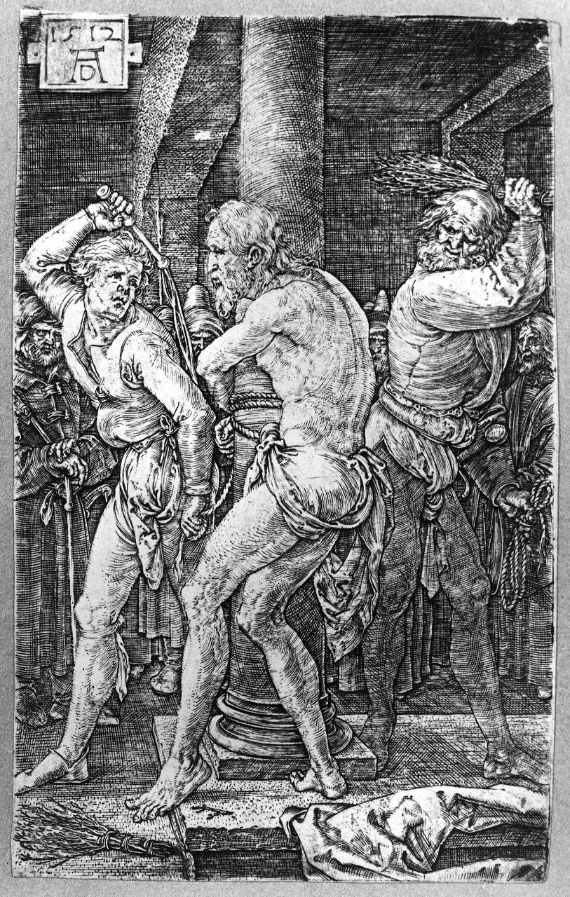 flagellazione di Cristo (stampa) di Dürer Albrecht (sec. XVI)