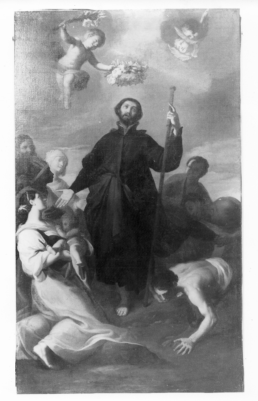 San Francesco Saverio predica agli infedeli (dipinto) di Pozzo Andrea (sec. XVIII)