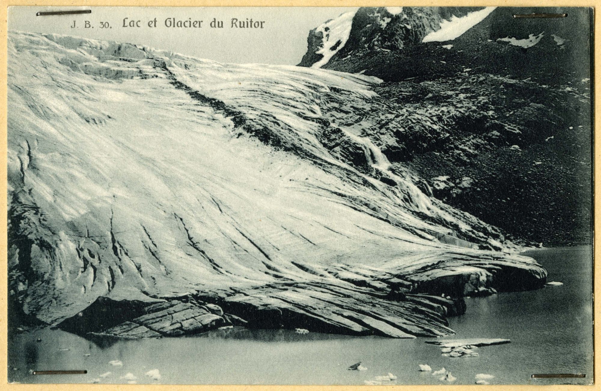 La Thuile - Monte Ruitor - Ghiacciai (positivo) di Brocherel, Jules (prima metà XX)