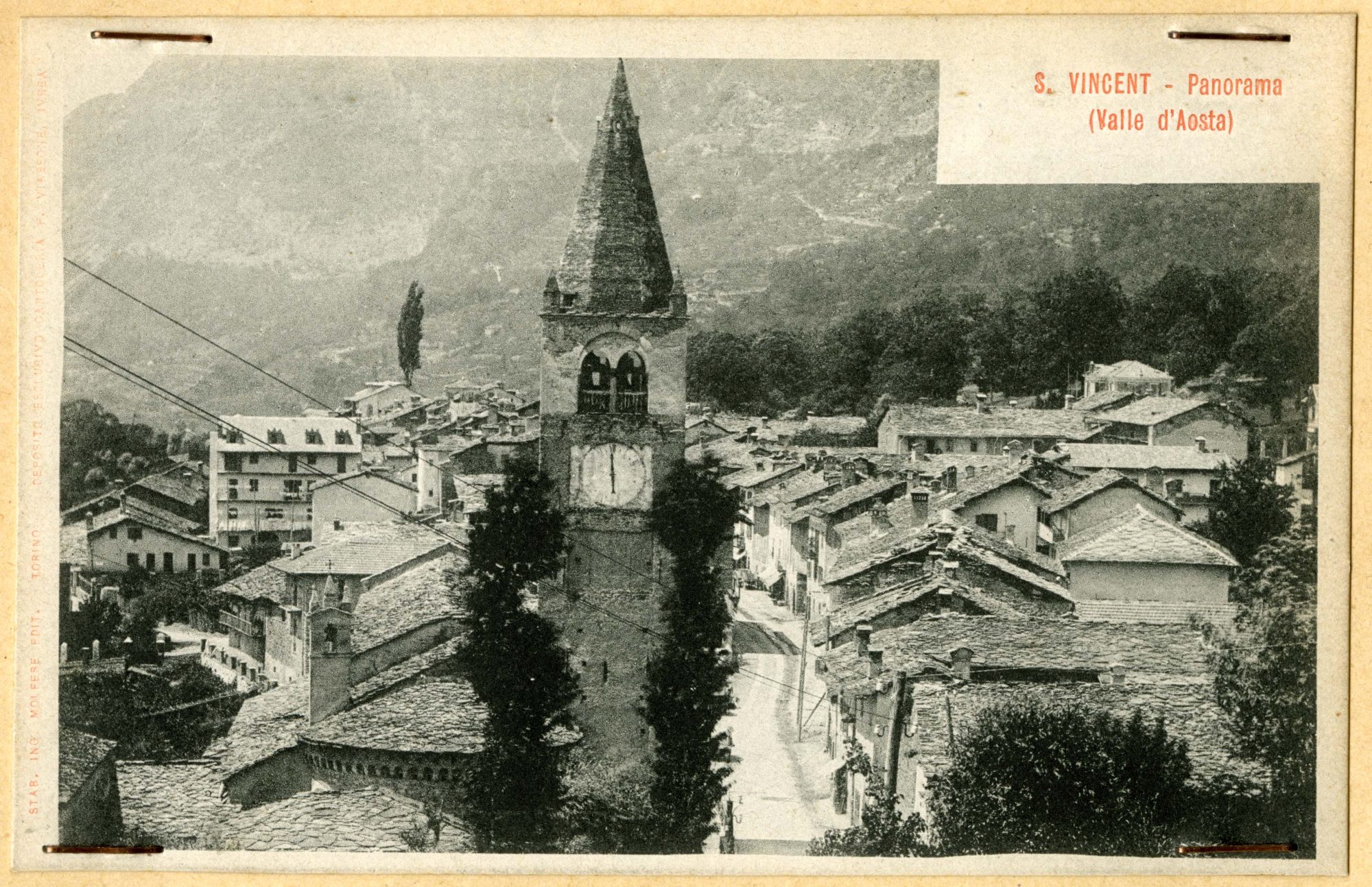 Valle d'Aosta - Architettura religiosa - Chiese (positivo) di Anonimo aostano (inizio XX)