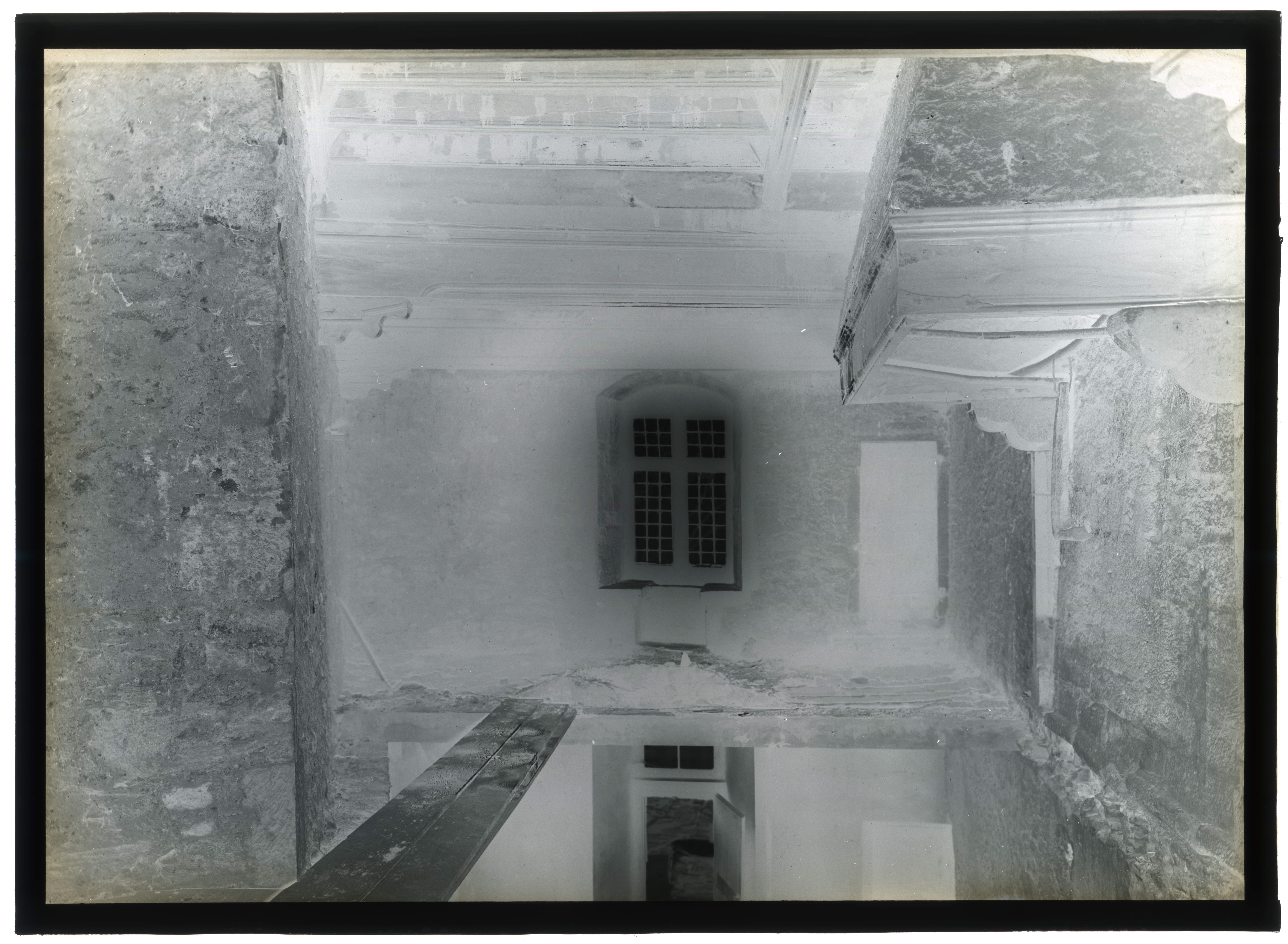 Fénis - Castello di Fénis - Restauri (negativo) di Pedrini, Augusto (XX)