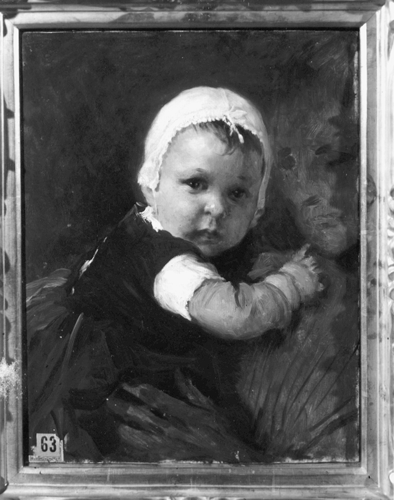 Barabino, Nicolò. Ritratto di bambina - Genova - Museo dell’Accademia Ligustica di Belle Arti (negativo) di Foto cresta (prima metà XIX)