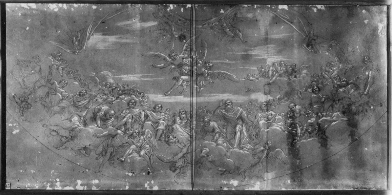 Autore ignoto. Gloria di Santi - Genova - Museo dell’Accademia Ligustica di Belle Arti (negativo) di Foto cresta (metà XX)