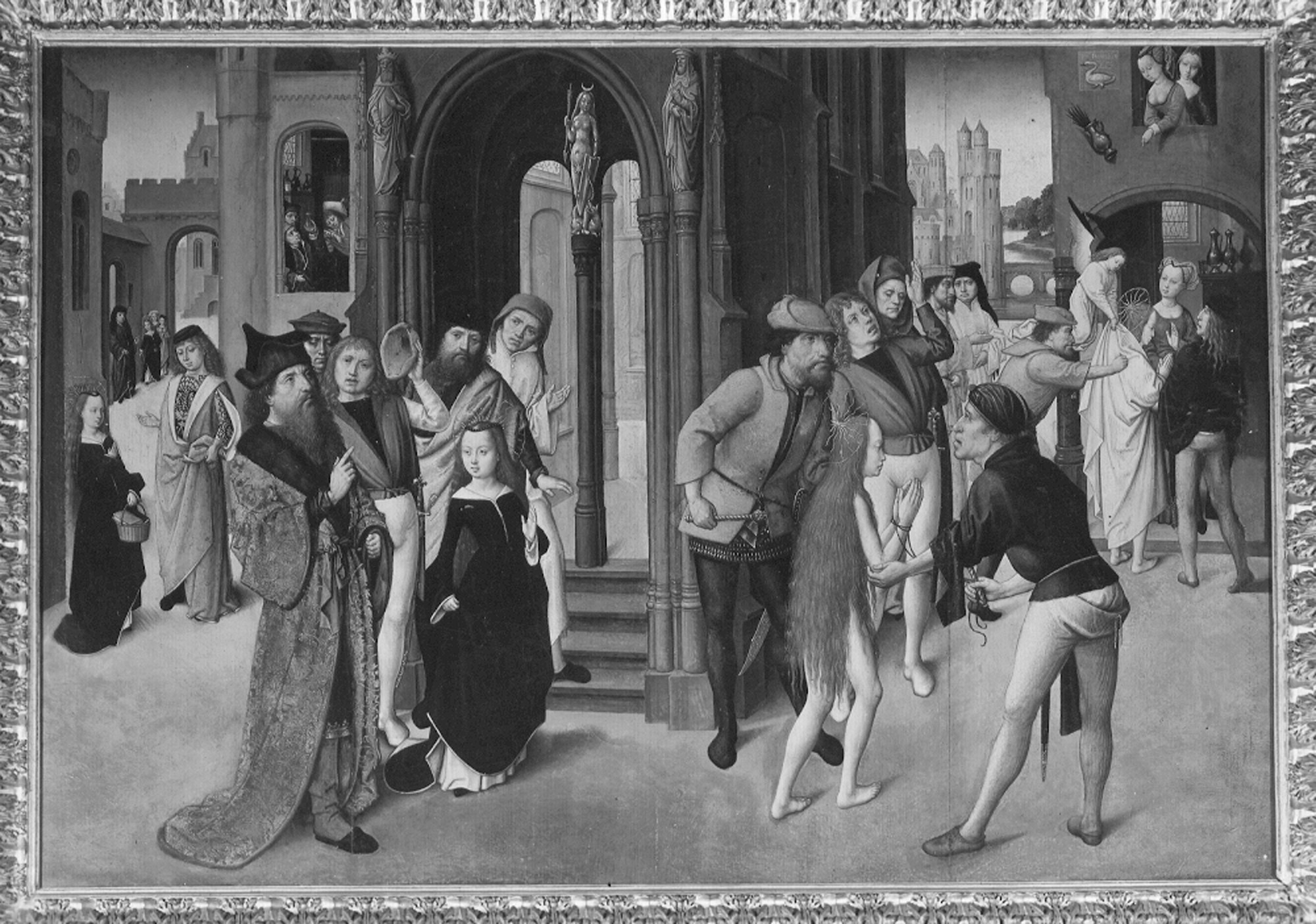 Autore ignoto. Storie di Sant'Agnese - Genova - Museo di Palazzo Reale (negativo) di Foto Cresta (prima metà XX)
