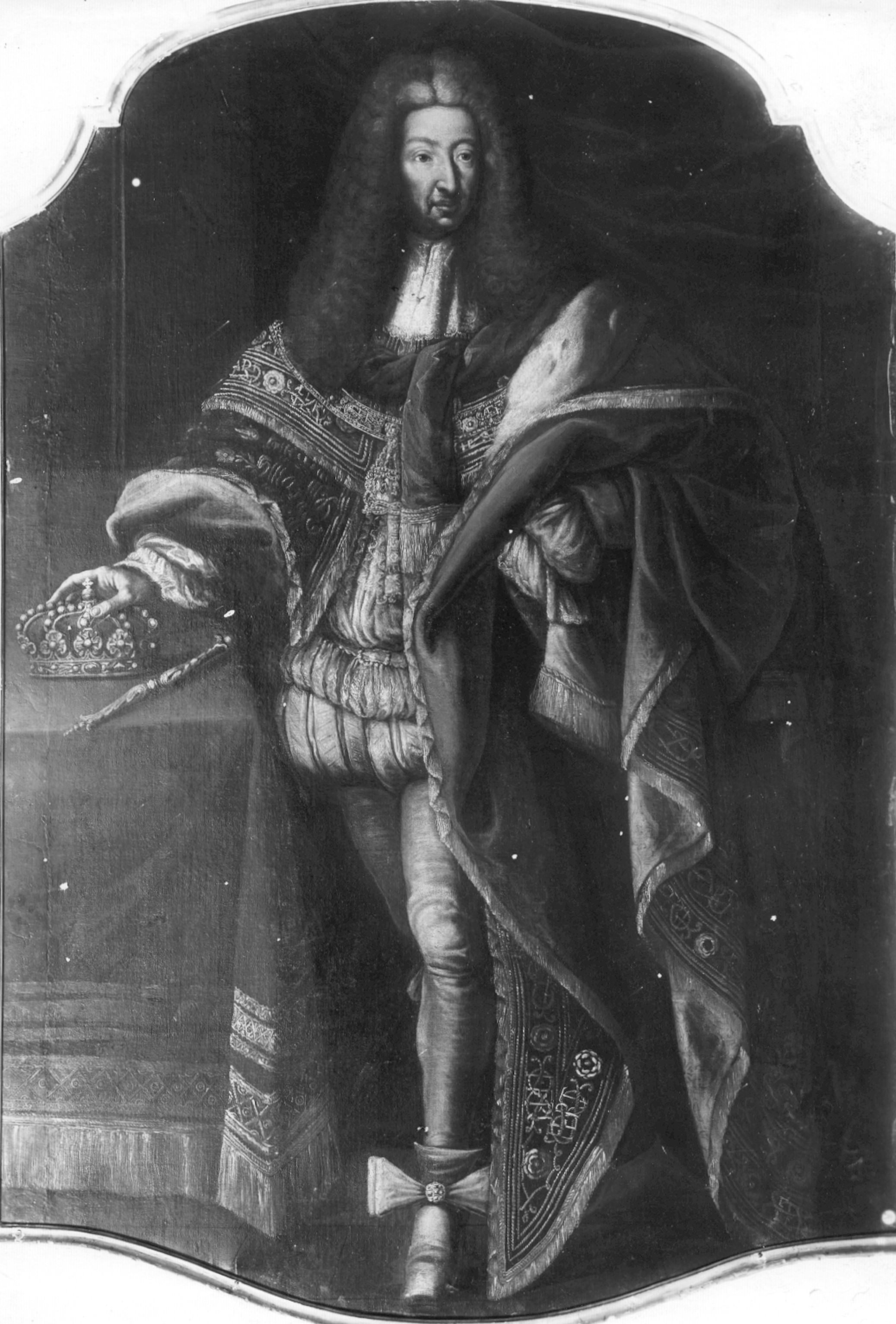 Autore ignoto. Ritratto di Vittorio Amedeo II - Genova - Museo di Palazzo Reale (negativo) (prima metà XX)