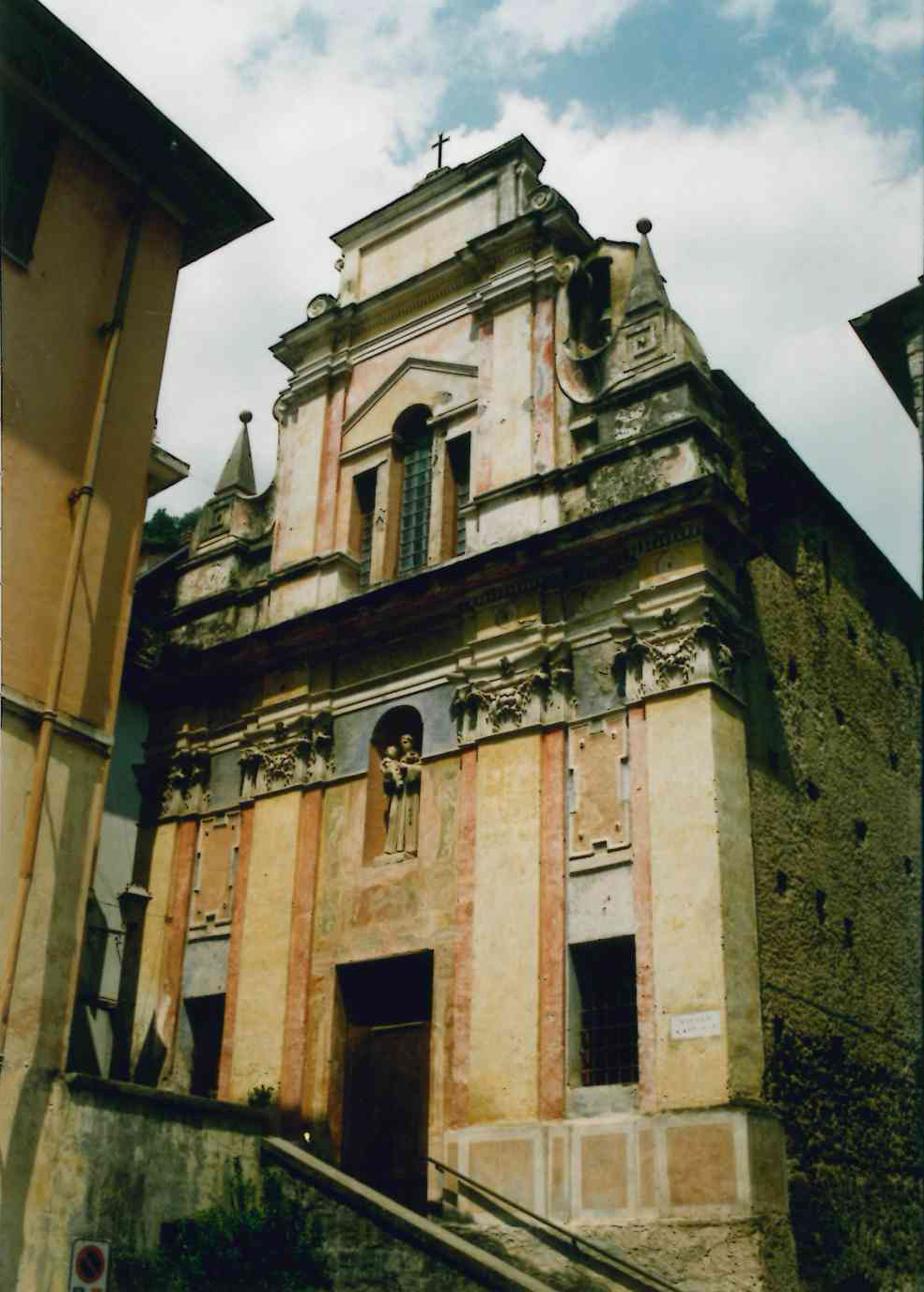 Oratorio di Sant'Antonio S.Bartolomeo e dell'Immacolata detto "dei Neri" (oratorio, parrocchiale) - Pigna (IM)  (XVIII)