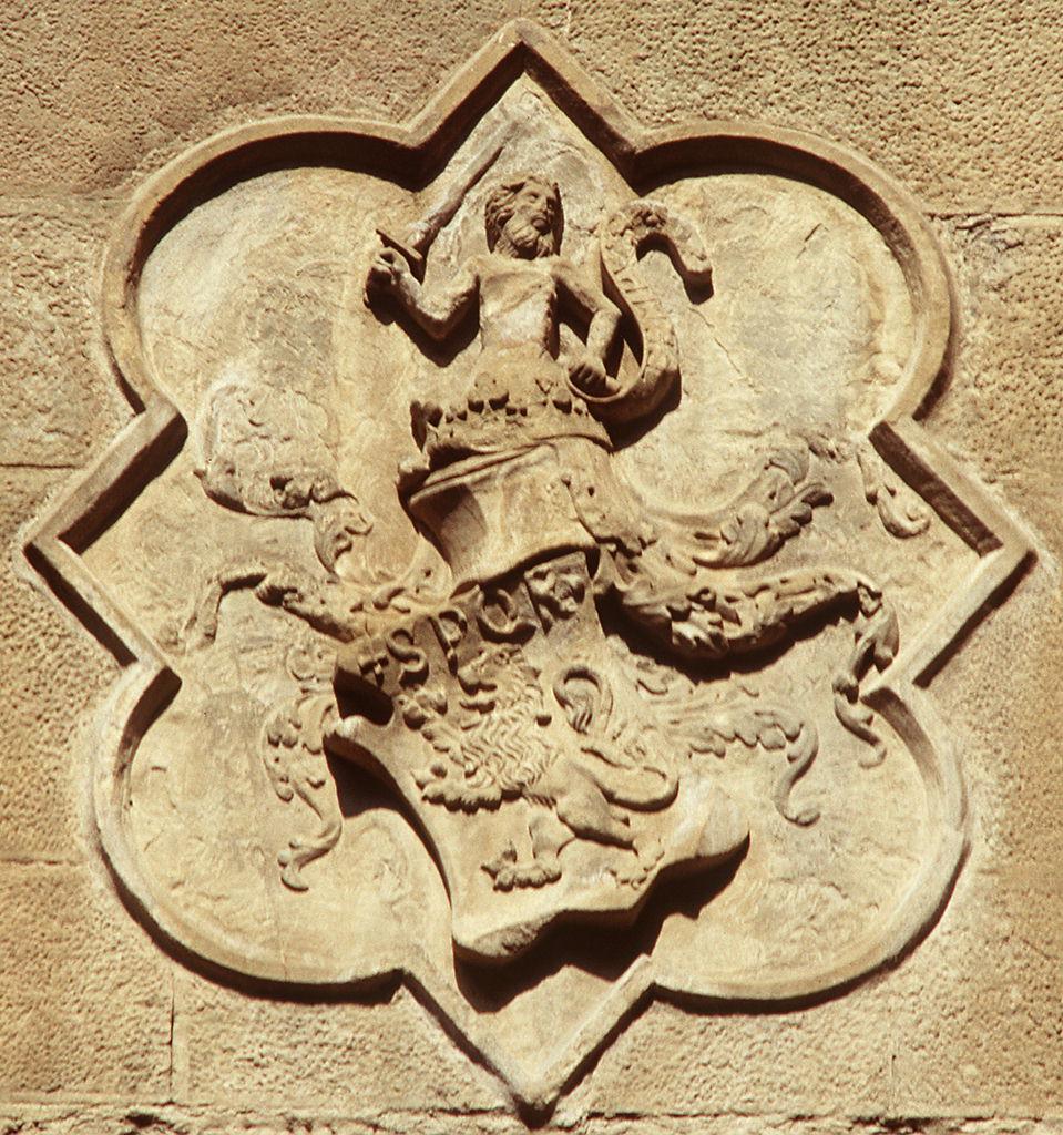 stemma del podestà Giovanni di Simone di Ranieri Raineri da Norcia (rilievo) di Ghiberti Lorenzo (bottega) (sec. XV)