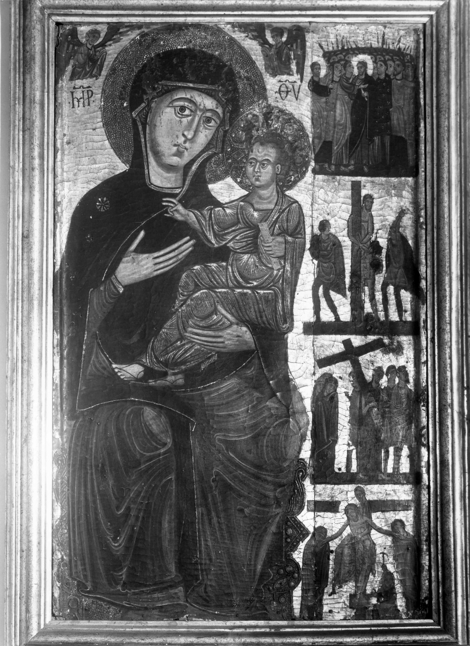 bacio di Giuda (dipinto) di Maestro del Crocifisso di Castellare (attribuito) (sec. XIII)