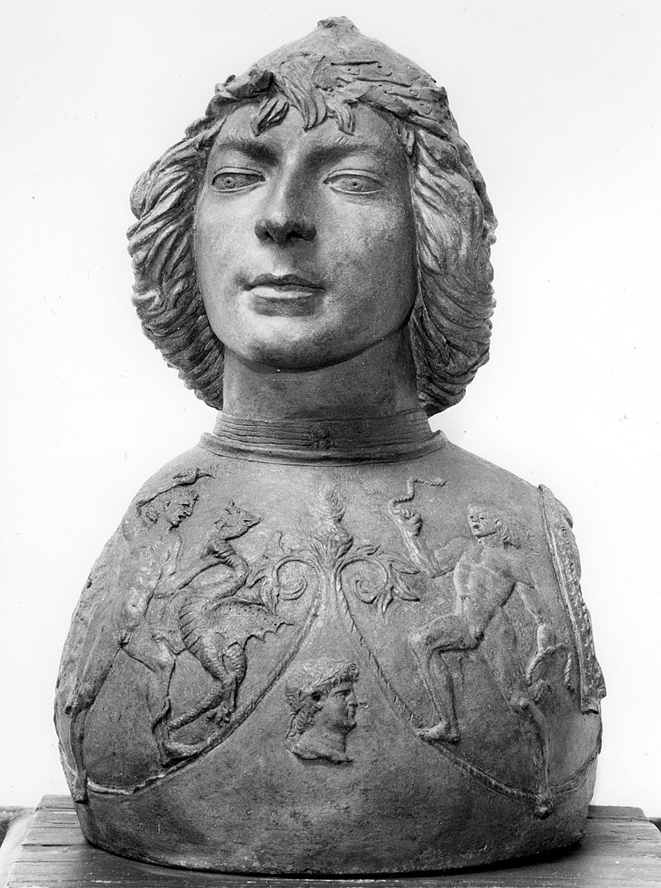 ritratto di giovane (scultura - mezzobusto) di Benci Antonio detto Pollaiolo (sec. XV)