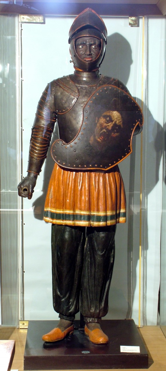 Saracino (statua) - bottega italiana (sec. XVI, sec. XVII)