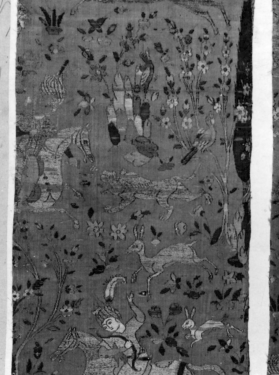 tessuto, frammento - manifattura persiana (inizio sec. XVI)