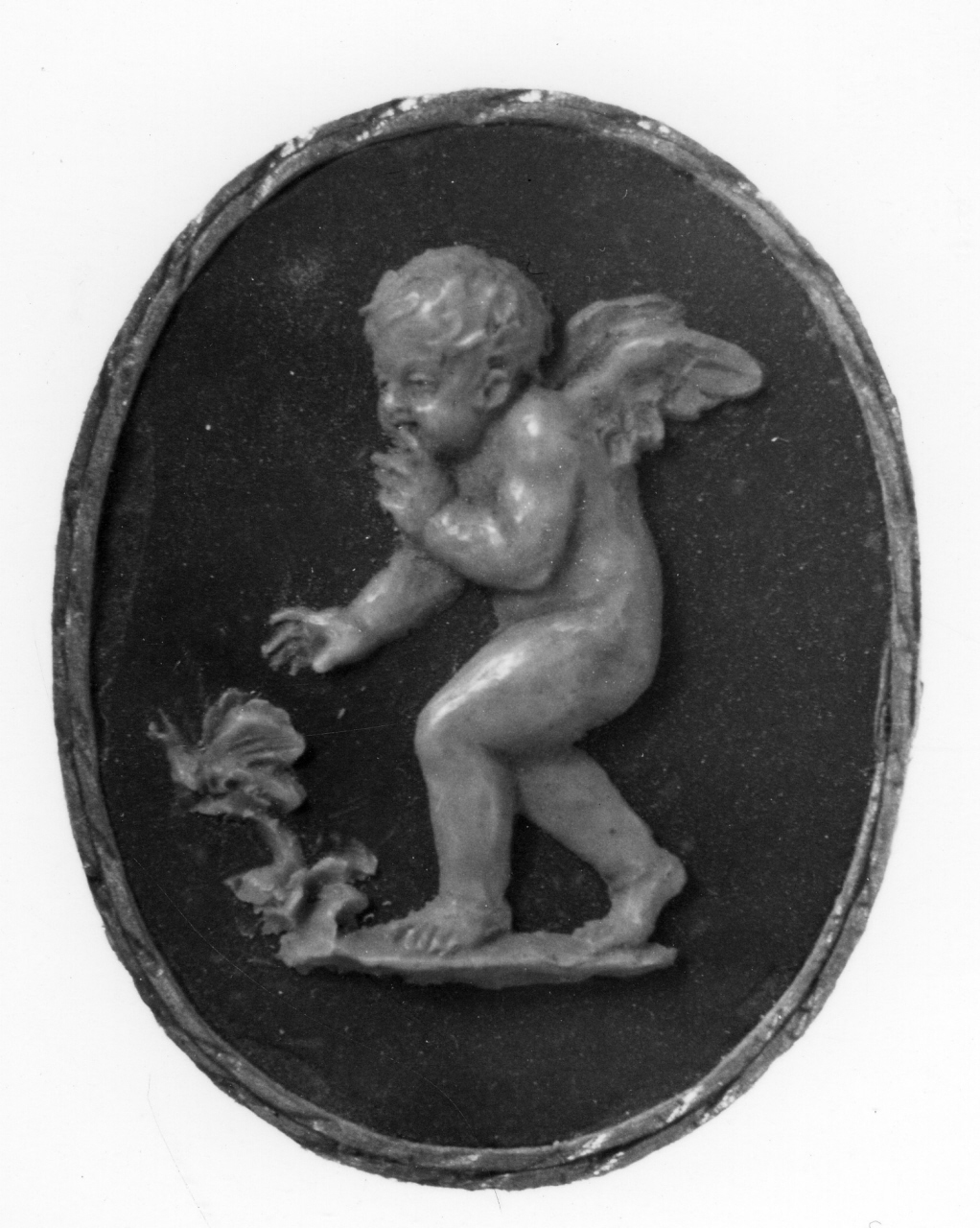 Eros (rilievo) di Santarelli Giovanni Antonio (primo quarto sec. XIX)