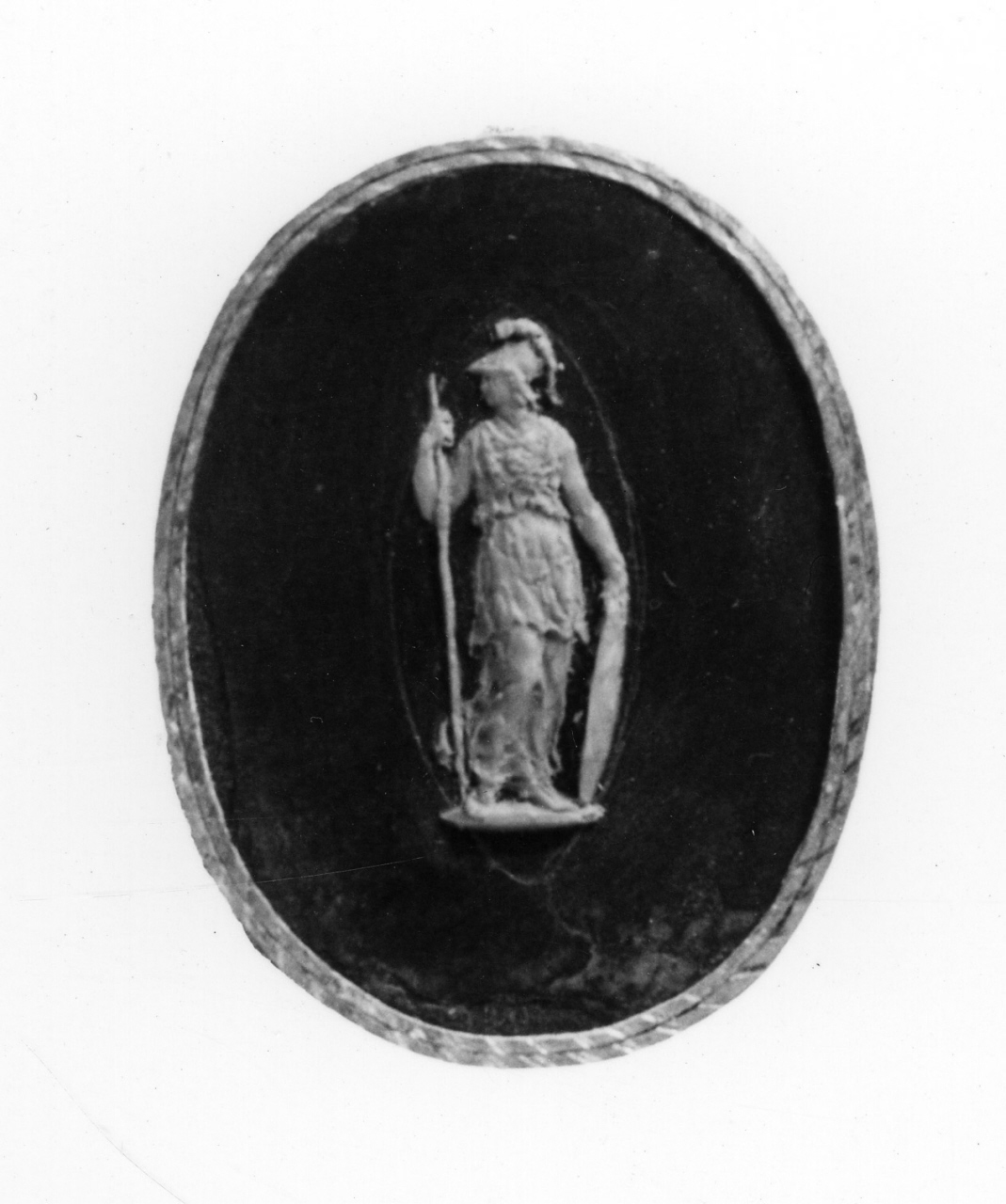 Minerva (rilievo) di Santarelli Giovanni Antonio (primo quarto sec. XIX)