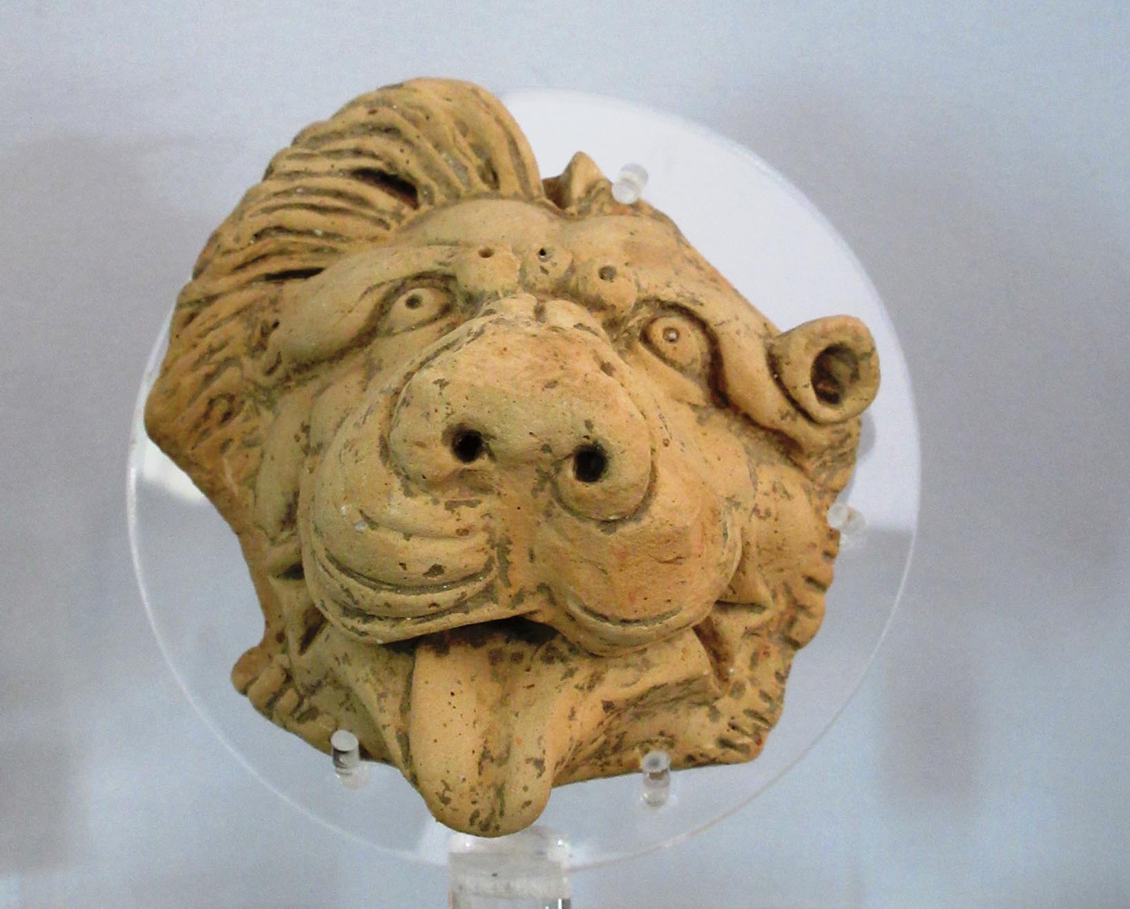 testa di leone (sima/ doccione) (Età ellenistica)
