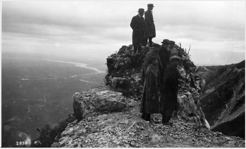 Massiccio del Grappa - 1918 (positivo) di Marzocchi, Luigi (primo quarto XX)