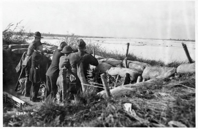 Piave - Prime linee - 1918 (positivo) di Marzocchi, Luigi (primo quarto XX)