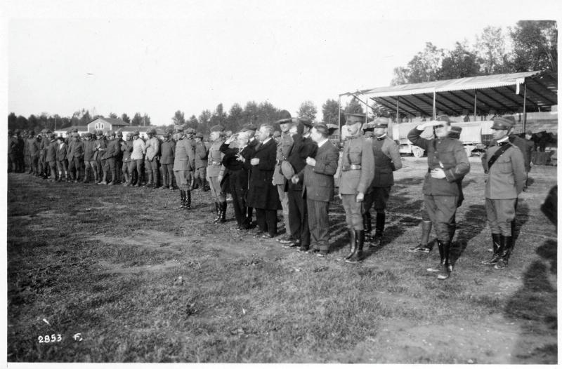 Piave - Settore Americano - Missione Labourista - 1918 (positivo) di Marzocchi, Luigi (primo quarto XX)