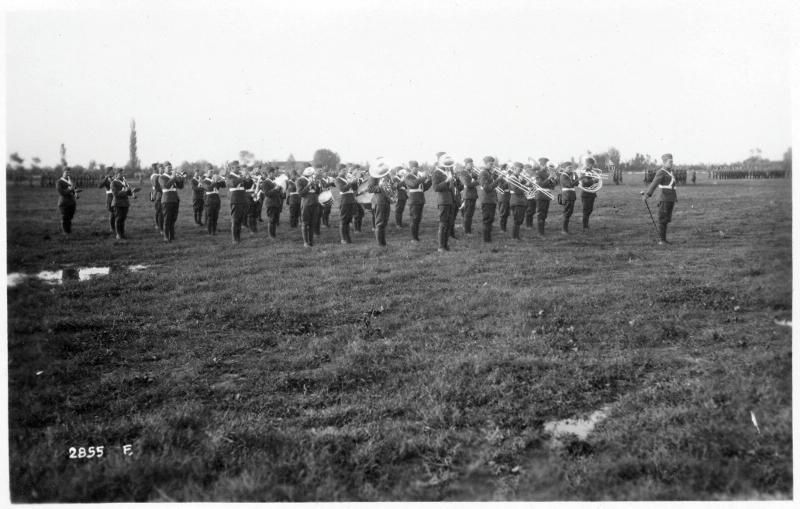 Piave - Settori Americani - Sfilate - 1918 (positivo) di Marzocchi, Luigi (primo quarto XX)