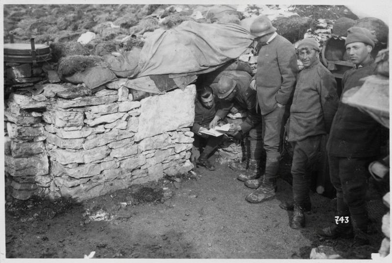 Monte Pertica - comandi - prime linee (positivo) di Marzocchi, Luigi (primo quarto XX)