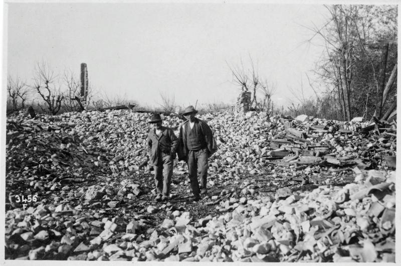 Case - Distruzione - Civili - 1918 (positivo) di Marzocchi, Luigi (primo quarto XX)