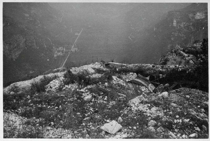 Lago di Loppio - vedette - 1918 (positivo) di Marzocchi, Luigi (primo quarto XX)